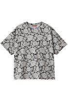 【アミカ/AMICA】のヴィンテージレースTシャツ ホワイト×ブラック|ID: prp329100004656668 ipo3291000000035829203