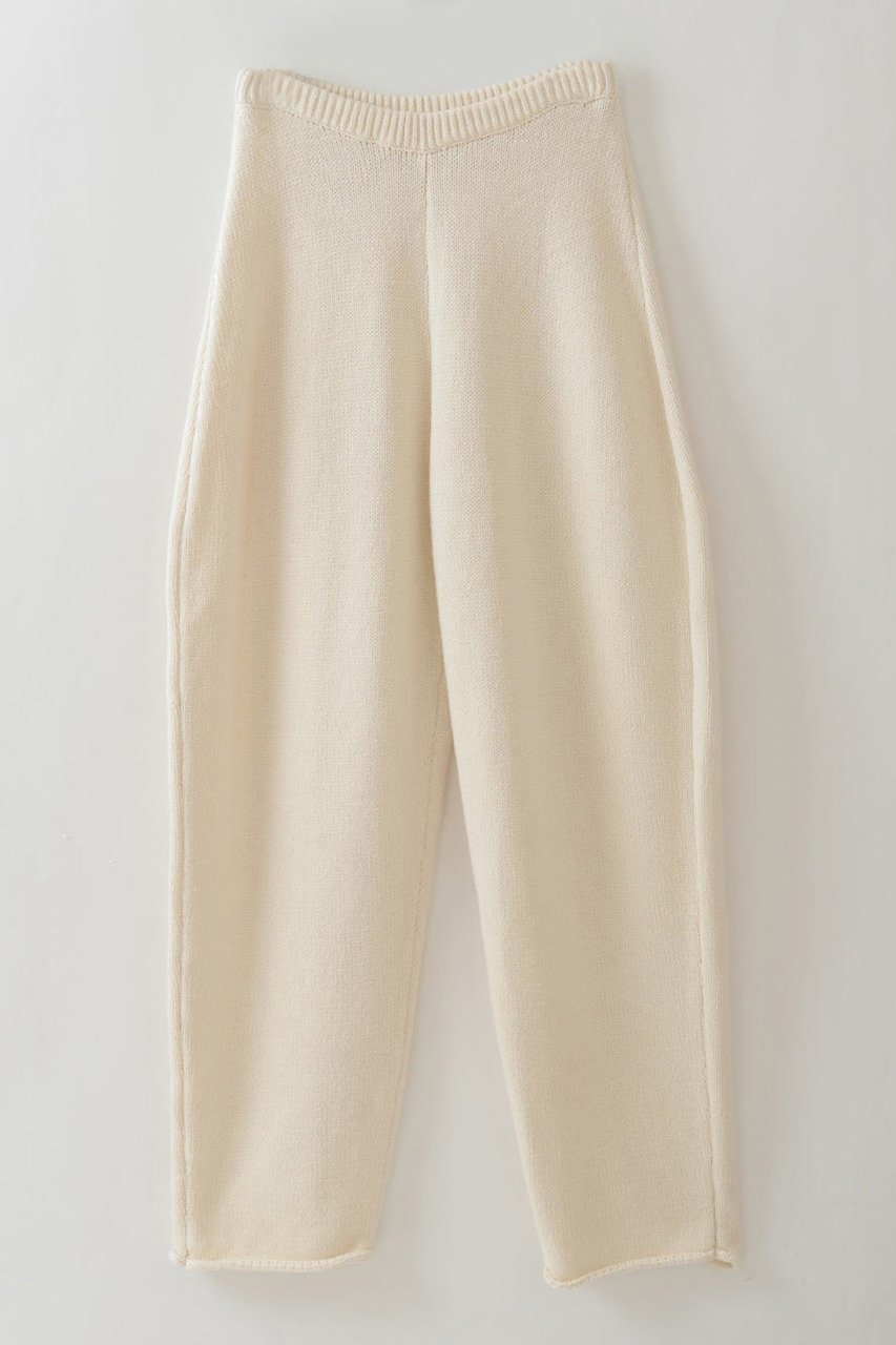 【ハー/HER.】のコットンブレンドニットパンツ インテリア・キッズ・メンズ・レディースファッション・服の通販 founy(ファニー) ファッション Fashion レディースファッション Fashion for Women パンツ Pants & Trousers セットアップ Set-Up, Coordinated Outfit フォルム Silhouette, Form ポケット Pocket, Pocket Detail リラックス Relax, Relaxed Fit オフホワイト|ID: prp329100004657332 ipo3291000000033704625