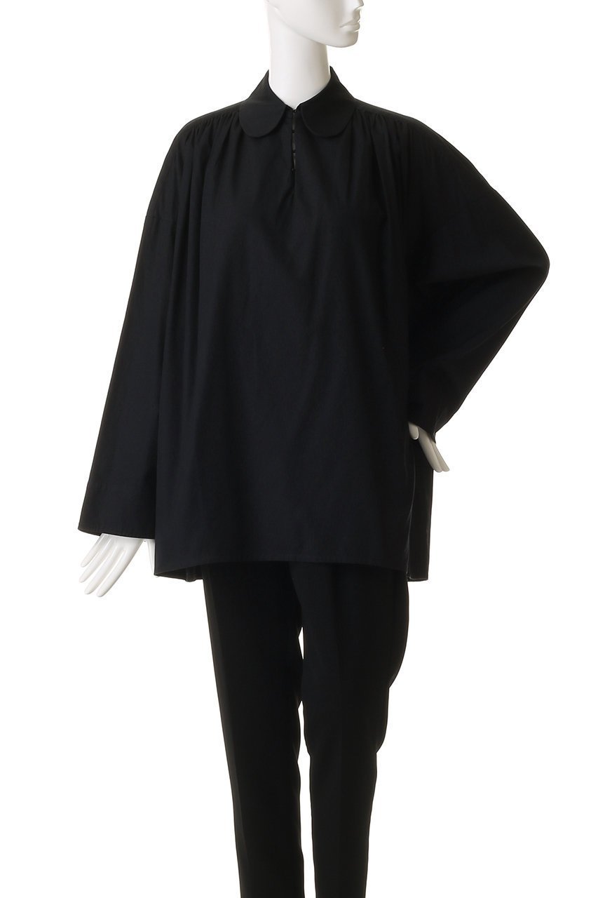 【ハー/HER.】のラウンドカラーチュニックブラウス 人気、トレンドファッション・服の通販 founy(ファニー) 　ファッション　Fashion　レディースファッション　Fashion for Women　トップス・カットソー　Cut & Sew Tops　シャツ・ブラウス・オフィスカジュアル　Elegant Blouses & Button-Ups　おすすめ　Recommended / Our Picks　クラシカル　Classical, Vintage-Inspired　スモック　Smock, Smock Dress　スリーブ　Sleeve, Long Sleeve / Short Sleeve　チュニック　Tunic, Long Top　トレンド　Trend, Trending Now　パターン　Pattern, Design Print　ロング　Long, Long-Length　other-5|ID: prp329100004657333 ipo3291000000033788087