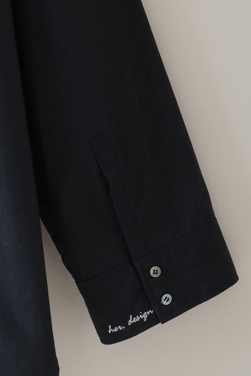 【ハー/HER.】のHER.designオーバーシャツ 人気、トレンドファッション・服の通販 founy(ファニー) ファッション Fashion レディースファッション Fashion for Women トップス・カットソー Cut & Sew Tops シャツ・ブラウス・オフィスカジュアル Elegant Blouses & Button-Ups カフス Cuff Design スリーブ Sleeve, Long Sleeve / Short Sleeve ベーシック Basic, Essential ロング Long, Long-Length ワッシャー Washer, Crinkled Finish other-5|ID: prp329100004657334 ipo3291000000033704648