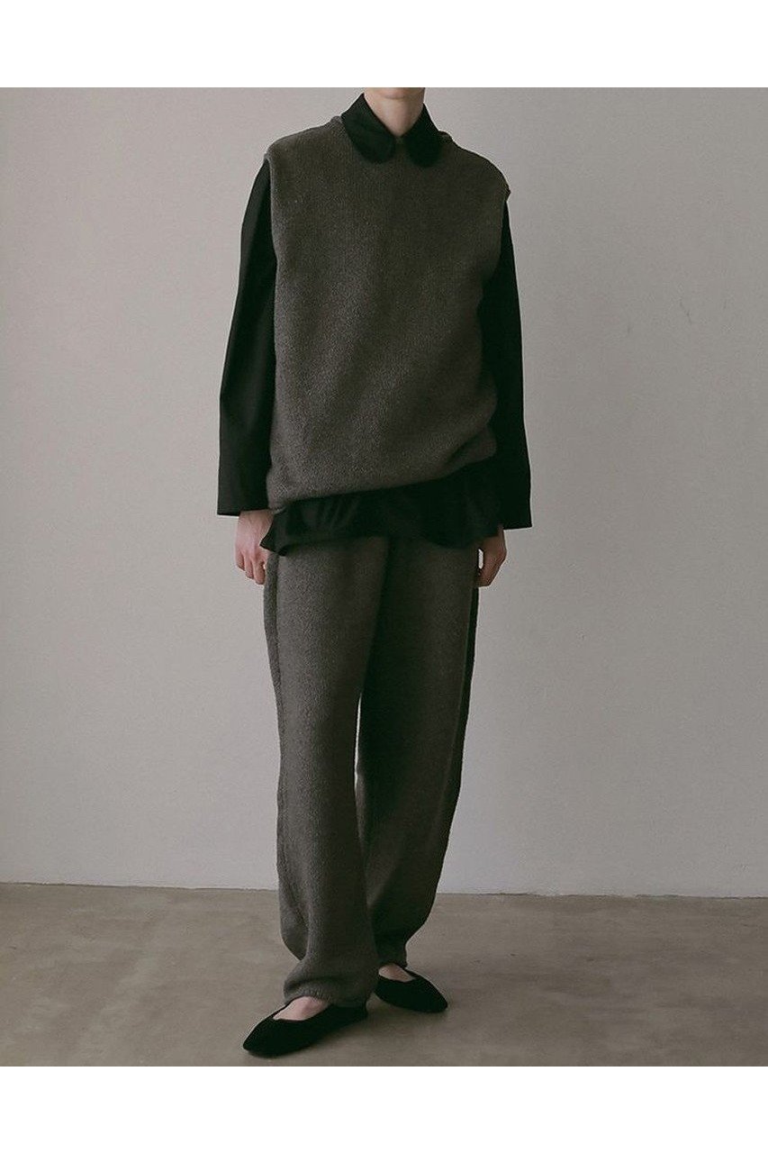 【ハー/HER.】のコットンブレンドニットプルオーバー 人気、トレンドファッション・服の通販 founy(ファニー) 　ファッション　Fashion　レディースファッション　Fashion for Women　トップス・カットソー　Cut & Sew Tops　ニット　Knit Tops & Sweaters　カジュアルプルオーバー・ニットトップス　Pullovers & Knit Tops / Casual Pullovers　おすすめ　Recommended / Our Picks　セットアップ　Set-Up, Coordinated Outfit　ミドル　Middle Length, Mid Height　秋　Autumn　other-7|ID: prp329100004657336 ipo3291000000033704669