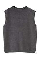 【ハー/HER.】のコットンブレンドニットプルオーバー チャコールグレー|ID:prp329100004657336