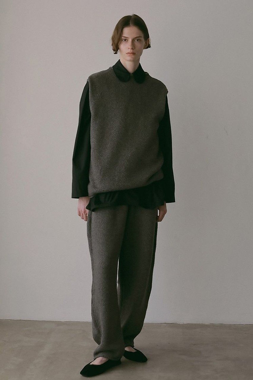 【ハー/HER.】のコットンブレンドニットプルオーバー 人気、トレンドファッション・服の通販 founy(ファニー) 　ファッション　Fashion　レディースファッション　Fashion for Women　トップス・カットソー　Cut & Sew Tops　ニット　Knit Tops & Sweaters　カジュアルプルオーバー・ニットトップス　Pullovers & Knit Tops / Casual Pullovers　おすすめ　Recommended / Our Picks　セットアップ　Set-Up, Coordinated Outfit　ミドル　Middle Length, Mid Height　秋　Autumn　other-7|ID: prp329100004657336 ipo3291000000035378916