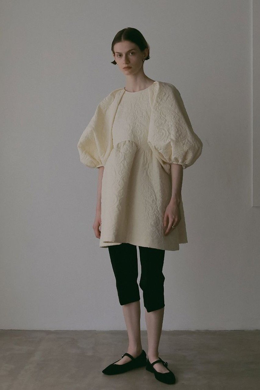 【ハー/HER.】のキルティングブラウス 人気、トレンドファッション・服の通販 founy(ファニー) 　ファッション　Fashion　レディースファッション　Fashion for Women　トップス・カットソー　Cut & Sew Tops　シャツ・ブラウス・オフィスカジュアル　Elegant Blouses & Button-Ups　おすすめ　Recommended / Our Picks　キルティング　Quilted, Quilting　スリーブ　Sleeve, Long Sleeve / Short Sleeve　チュニック　Tunic, Long Top　フォルム　Silhouette, Form　ペプラム　Peplum, Flared Hem　ボトム　Bottoms, Lower Wear　ロング　Long, Long-Length　切替　Switching, Contrast Panel　other-8|ID: prp329100004657337 ipo3291000000035378933