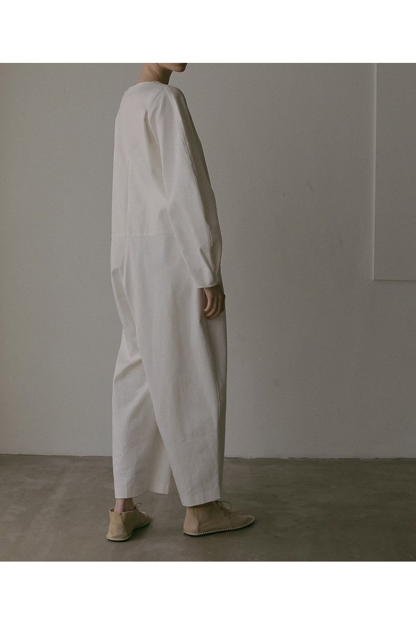 【ハー/HER.】の【9/4 12:00販売開始】ホックディテールオールインワン 人気、トレンドファッション・服の通販 founy(ファニー) 　ファッション　Fashion　レディースファッション　Fashion for Women　パンツ　Pants & Trousers　スリーブ　Sleeve, Long Sleeve / Short Sleeve　フォルム　Silhouette, Form　フロント　Front, Front Design　other-4|ID: prp329100004657338 ipo3291000000033704686