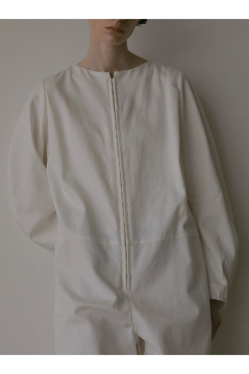 【ハー/HER.】の【9/4 12:00販売開始】ホックディテールオールインワン 人気、トレンドファッション・服の通販 founy(ファニー) 　ファッション　Fashion　レディースファッション　Fashion for Women　パンツ　Pants & Trousers　スリーブ　Sleeve, Long Sleeve / Short Sleeve　フォルム　Silhouette, Form　フロント　Front, Front Design　other-5|ID: prp329100004657338 ipo3291000000033704687