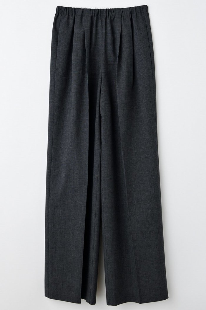 【エンフォルド/ENFOLD】のCENTER PRESS STRIGHT WIDE PANTS パンツ インテリア・キッズ・メンズ・レディースファッション・服の通販 founy(ファニー) https://founy.com/ ファッション Fashion レディースファッション Fashion for Women パンツ Pants & Trousers ストレート Straight, Straight Cut センター Center, Center Line チェック Check, Plaid, Tartan バランス Balance, Style Balance ミックス Mix, Mixed Style ワイド Wide, Wide Fit エレガント 上品 Elegant |ID: prp329100004657342 ipo3291000000033704715