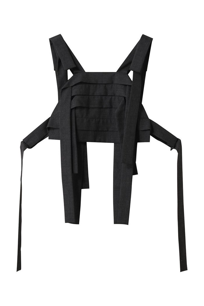 【エンフォルド/ENFOLD】のBANDAGES VEST ベスト インテリア・キッズ・メンズ・レディースファッション・服の通販 founy(ファニー) https://founy.com/ ファッション Fashion レディースファッション Fashion for Women アウター Coat / Outerwear Collection レディースジャケット・軽アウター Jackets ジャケット Jacket, Outerwear チェック Check, Plaid, Tartan ベスト Vest, Waistcoat ミックス Mix, Mixed Style ランダム Random, Irregular エレガント 上品 Elegant 定番 Standard, Basic Item |ID: prp329100004657343 ipo3291000000036064612