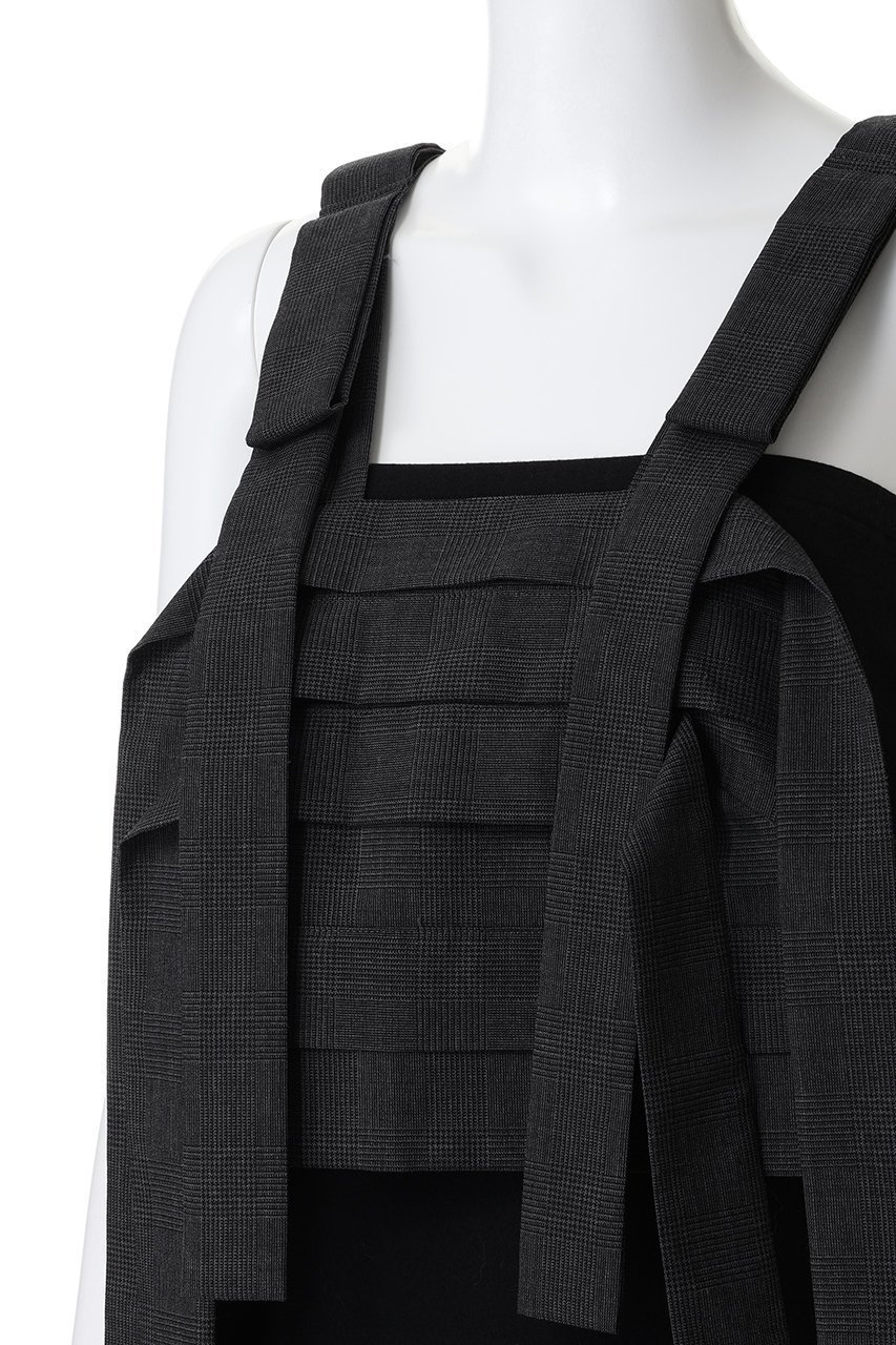 【エンフォルド/ENFOLD】のBANDAGES VEST ベスト 人気、トレンドファッション・服の通販 founy(ファニー) 　ファッション　Fashion　レディースファッション　Fashion for Women　アウター　Coat / Outerwear Collection　レディースジャケット・軽アウター　Jackets　ジャケット　Jacket, Outerwear　チェック　Check, Plaid, Tartan　ベスト　Vest, Waistcoat　ミックス　Mix, Mixed Style　ランダム　Random, Irregular　エレガント 上品　Elegant　定番　Standard, Basic Item　other-5|ID: prp329100004657343 ipo3291000000036064617