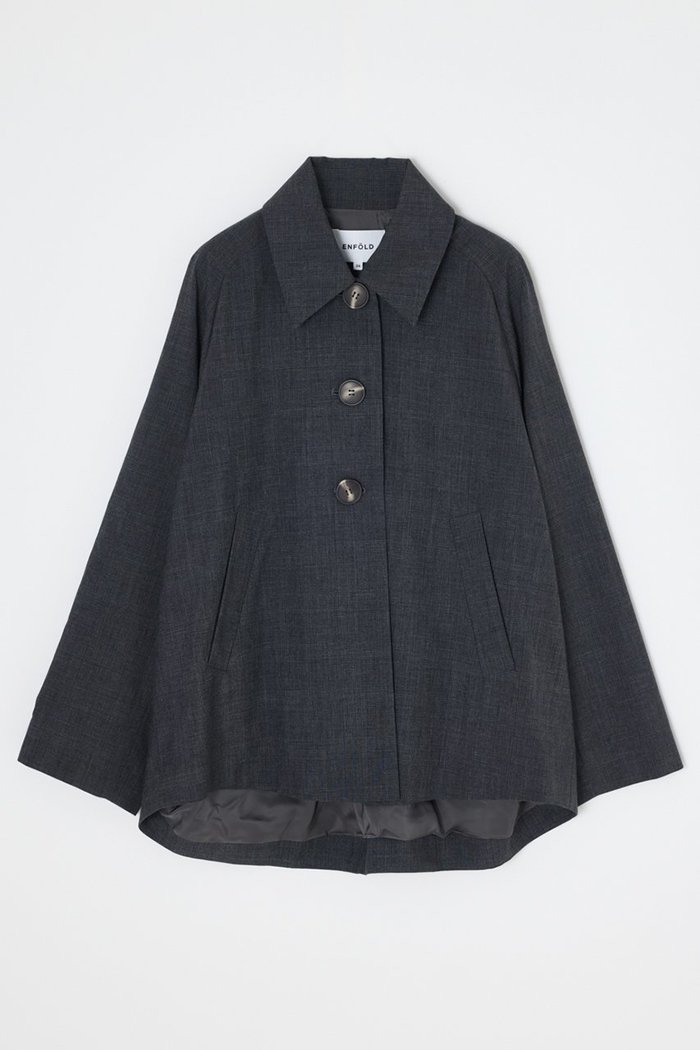 【エンフォルド/ENFOLD】の【9/3 12:00販売開始】SOUTIEN COLLAR BOX JACKET ジャケット インテリア・キッズ・メンズ・レディースファッション・服の通販 founy(ファニー) https://founy.com/ ファッション Fashion レディースファッション Fashion for Women アウター Coat / Outerwear Collection レディースジャケット・軽アウター Jackets ジャケット Jacket, Outerwear スリーブ Sleeve, Long Sleeve / Short Sleeve チェック Check, Plaid, Tartan バランス Balance, Style Balance ミックス Mix, Mixed Style ワイド Wide, Wide Fit エレガント 上品 Elegant 新作・新入荷 New Arrivals / New In |ID: prp329100004657344 ipo3291000000033690399