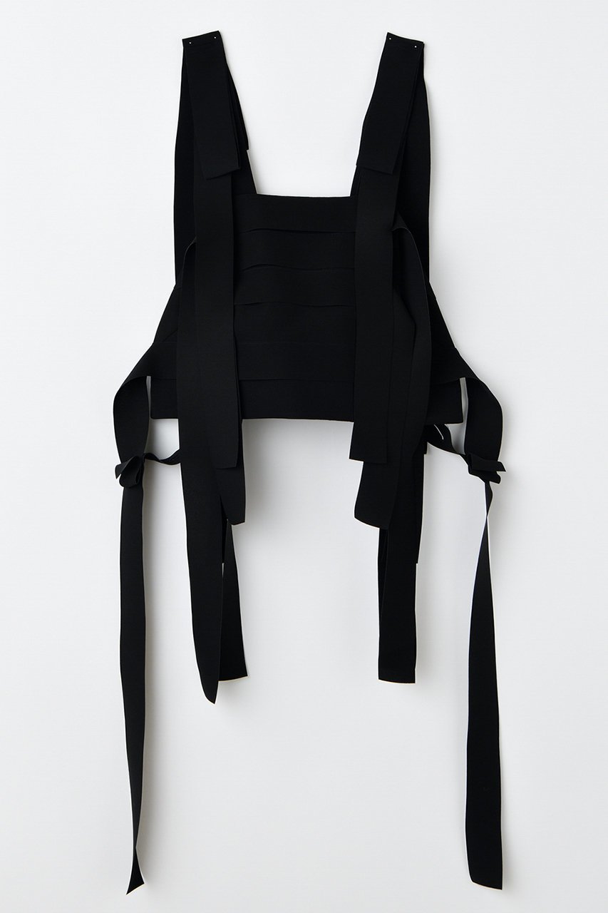 【エンフォルド/ENFOLD】の【9/3 12:00販売開始】BANDAGES VEST ベスト インテリア・キッズ・メンズ・レディースファッション・服の通販 founy(ファニー) 　ファッション　Fashion　レディースファッション　Fashion for Women　アウター　Coat / Outerwear Collection　レディースジャケット・軽アウター　Jackets　なめらか　Smooth, Silky Texture　ジャケット　Jacket, Outerwear　ベスト　Vest, Waistcoat　ランダム　Random, Irregular　定番　Standard, Basic Item　新作・新入荷　New Arrivals / New In　ブラック|ID: prp329100004657348 ipo3291000000033690412