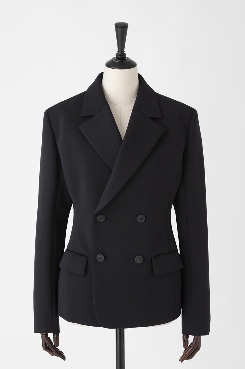 【オーヴィル/EAUVIRE】のスキューバジャケット インテリア・キッズ・メンズ・レディースファッション・服の通販 founy(ファニー) ファッション Fashion レディースファッション Fashion for Women アウター Coat / Outerwear Collection レディースジャケット・軽アウター Jackets シェイプ Shape, Slim Fit ジャケット Jacket, Outerwear ストレッチ Stretch, Stretchy Fabric 日本製 Made In Japan ブラック|ID: prp329100004657352 ipo3291000000033704748