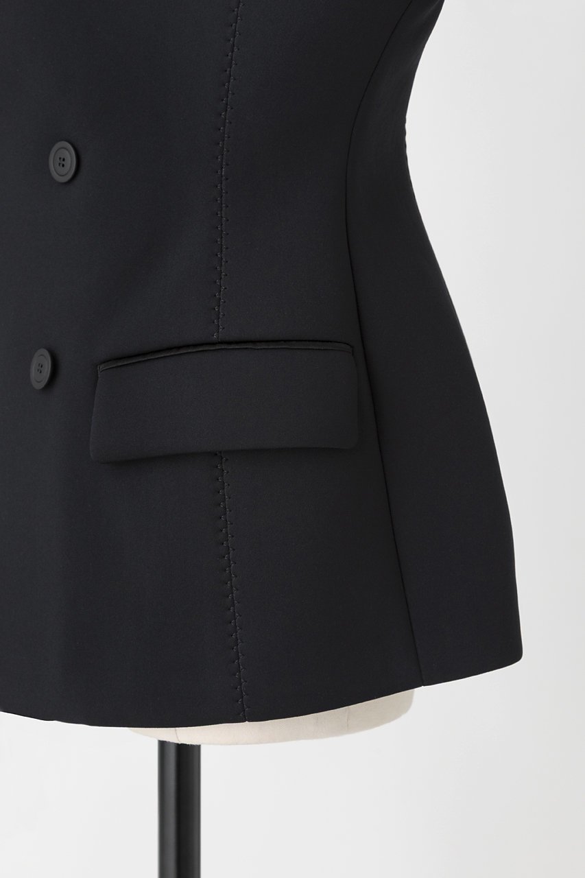 【オーヴィル/EAUVIRE】のスキューバジャケット 人気、トレンドファッション・服の通販 founy(ファニー) ファッション Fashion レディースファッション Fashion for Women アウター Coat / Outerwear Collection レディースジャケット・軽アウター Jackets シェイプ Shape, Slim Fit ジャケット Jacket, Outerwear ストレッチ Stretch, Stretchy Fabric 日本製 Made In Japan other-6|ID: prp329100004657352 ipo3291000000033704753