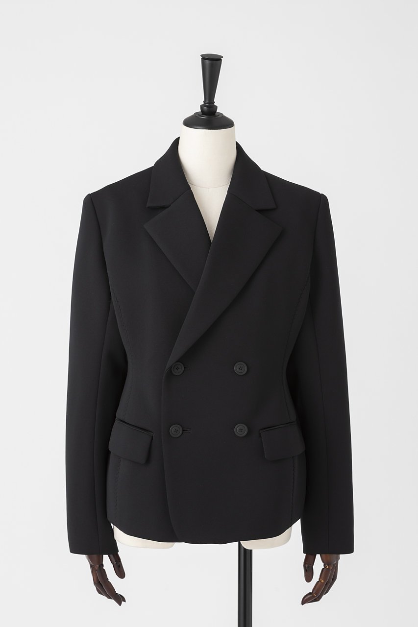 【オーヴィル/EAUVIRE】のスキューバジャケット インテリア・キッズ・メンズ・レディースファッション・服の通販 founy(ファニー) ファッション Fashion レディースファッション Fashion for Women アウター Coat / Outerwear Collection レディースジャケット・軽アウター Jackets シェイプ Shape, Slim Fit ジャケット Jacket, Outerwear ストレッチ Stretch, Stretchy Fabric 日本製 Made In Japan ブラック|ID: prp329100004657352 ipo3291000000035742219