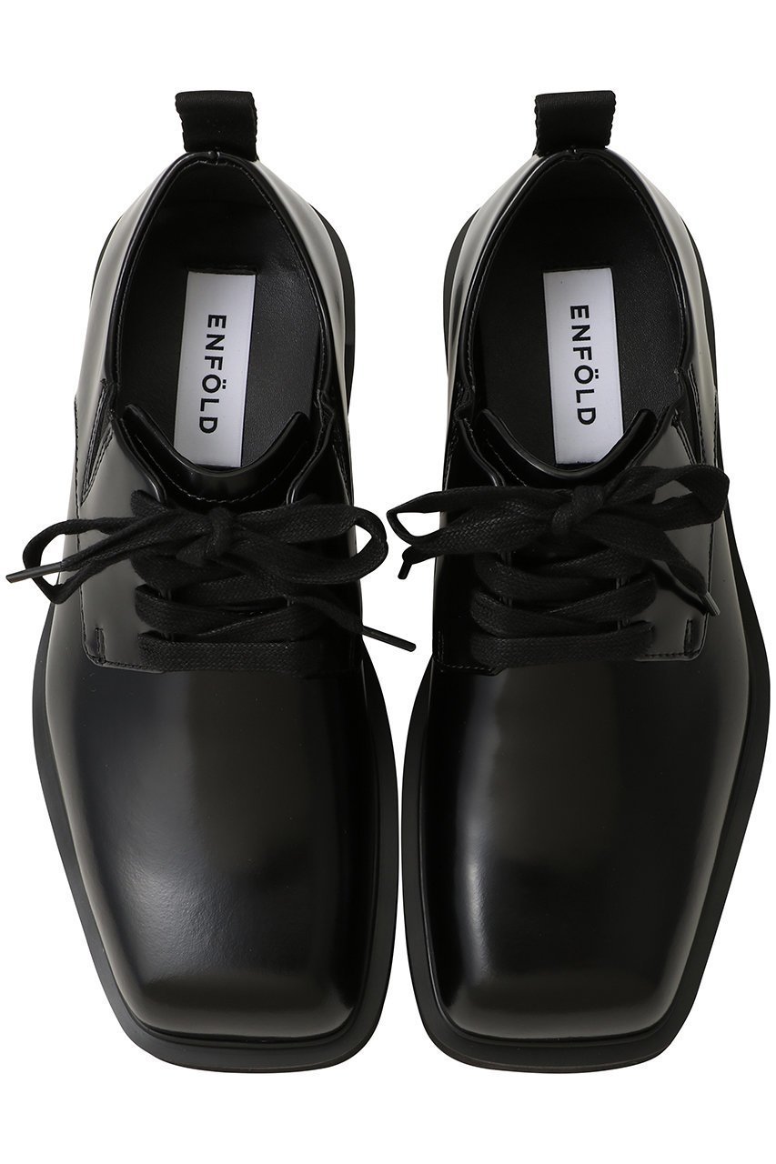 【エンフォルド/ENFOLD】の8HOLL SQUARE SHOES シューズ 人気、トレンドファッション・服の通販 founy(ファニー) 　ファッション　Fashion　レディースファッション　Fashion for Women　シューズ　Shoes, Footwear　ソックス　Socks, Hosiery　フラット　Flat, Flat Shoes　other-5|ID: prp329100004657364 ipo3291000000036064643