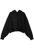 【エンフォルド/ENFOLD】のCROPPED HOODED PULLOVER プルオーバー ブラック|ID: prp329100004657366 ipo3291000000035968287