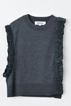 【エンフォルド/ENFOLD】のASYMMETRY MINI VEST ベスト 人気、トレンドファッション・服の通販 founy(ファニー) ファッション Fashion レディースファッション Fashion for Women アウター Coat / Outerwear Collection レディースジャケット・軽アウター Jackets コンパクト Compact, Small Size ジャケット Jacket, Outerwear タフタ Taffeta, Structured Fabric ベスト Vest, Waistcoat エレガント 上品 Elegant thumbnail チャコールグレー|ID: prp329100004657367 ipo3291000000033704824