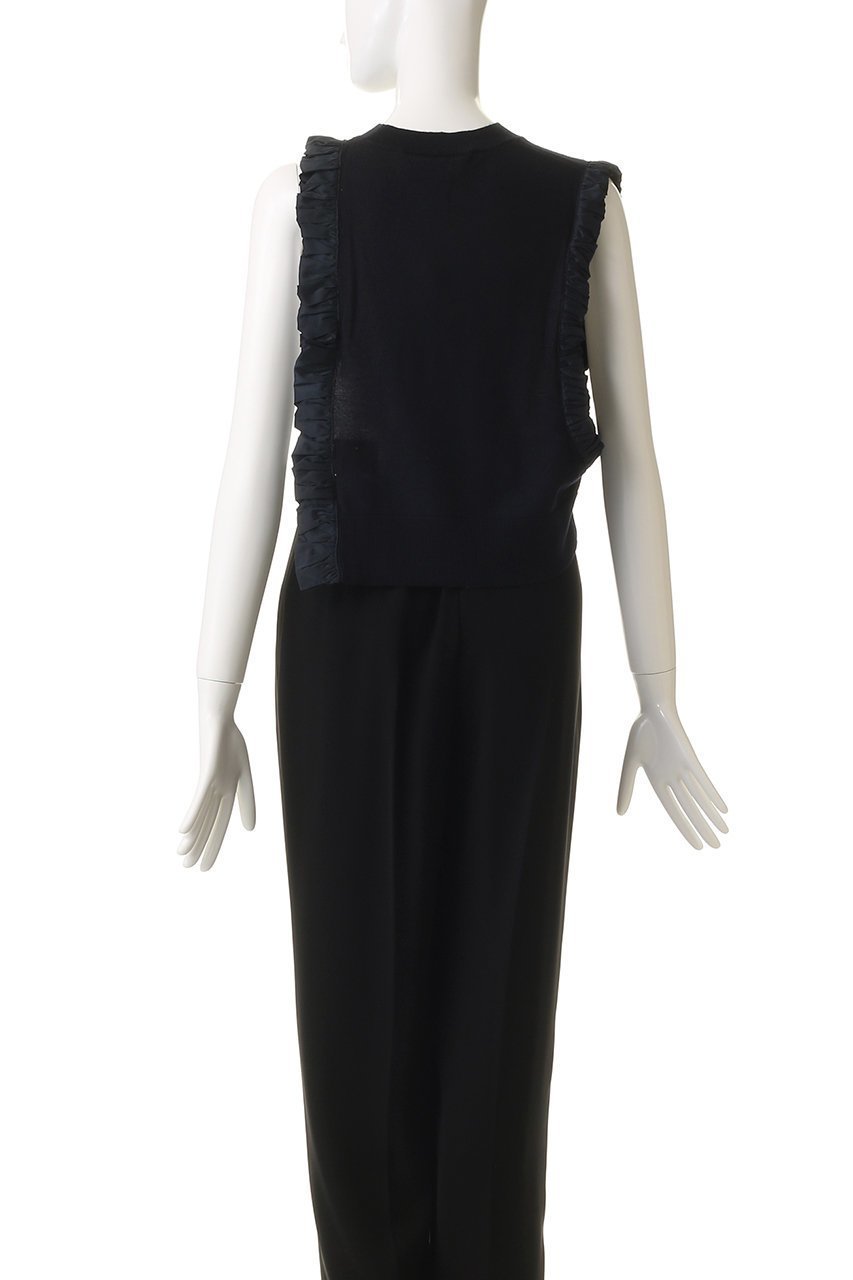 【エンフォルド/ENFOLD】のASYMMETRY MINI VEST ベスト 人気、トレンドファッション・服の通販 founy(ファニー) ファッション Fashion レディースファッション Fashion for Women アウター Coat / Outerwear Collection レディースジャケット・軽アウター Jackets コンパクト Compact, Small Size ジャケット Jacket, Outerwear タフタ Taffeta, Structured Fabric ベスト Vest, Waistcoat エレガント 上品 Elegant other-4|ID: prp329100004657367 ipo3291000000033868695