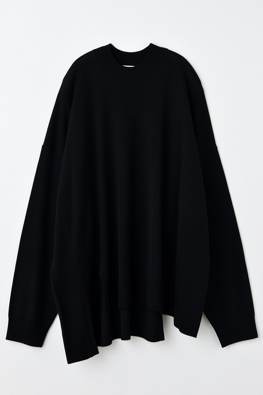 【エンフォルド/ENFOLD】のU SLIT BOX PULLOVER プルオーバー 人気、トレンドファッション・服の通販 founy(ファニー) 　ファッション　Fashion　レディースファッション　Fashion for Women　トップス・カットソー　Cut & Sew Tops　シャツ・ブラウス・オフィスカジュアル　Elegant Blouses & Button-Ups　ロングTシャツ・Tシャツ　Longline T-Shirts & Tees　カジュアルプルオーバー・ニットトップス　Pullovers & Knit Tops / Casual Pullovers　カットソー・ベーシックTシャツ　Cut-and-Sewn Tops / Stretch Tees & Basics　なめらか　Smooth, Silky Texture　スリット　Slit, Slit Detail　スリーブ　Sleeve, Long Sleeve / Short Sleeve　ハイネック　High Neck, Mock Neck　ボックス　Boxy, Box Shape　ロング　Long, Long-Length　新作・新入荷　New Arrivals / New In　 other-1|ID: prp329100004657368 ipo3291000000033704826