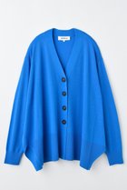 【エンフォルド/ENFOLD】のFLARE SILHOUETTE CARDIGAN カーディガン ブルー|ID: prp329100004657369 ipo3291000000033704833