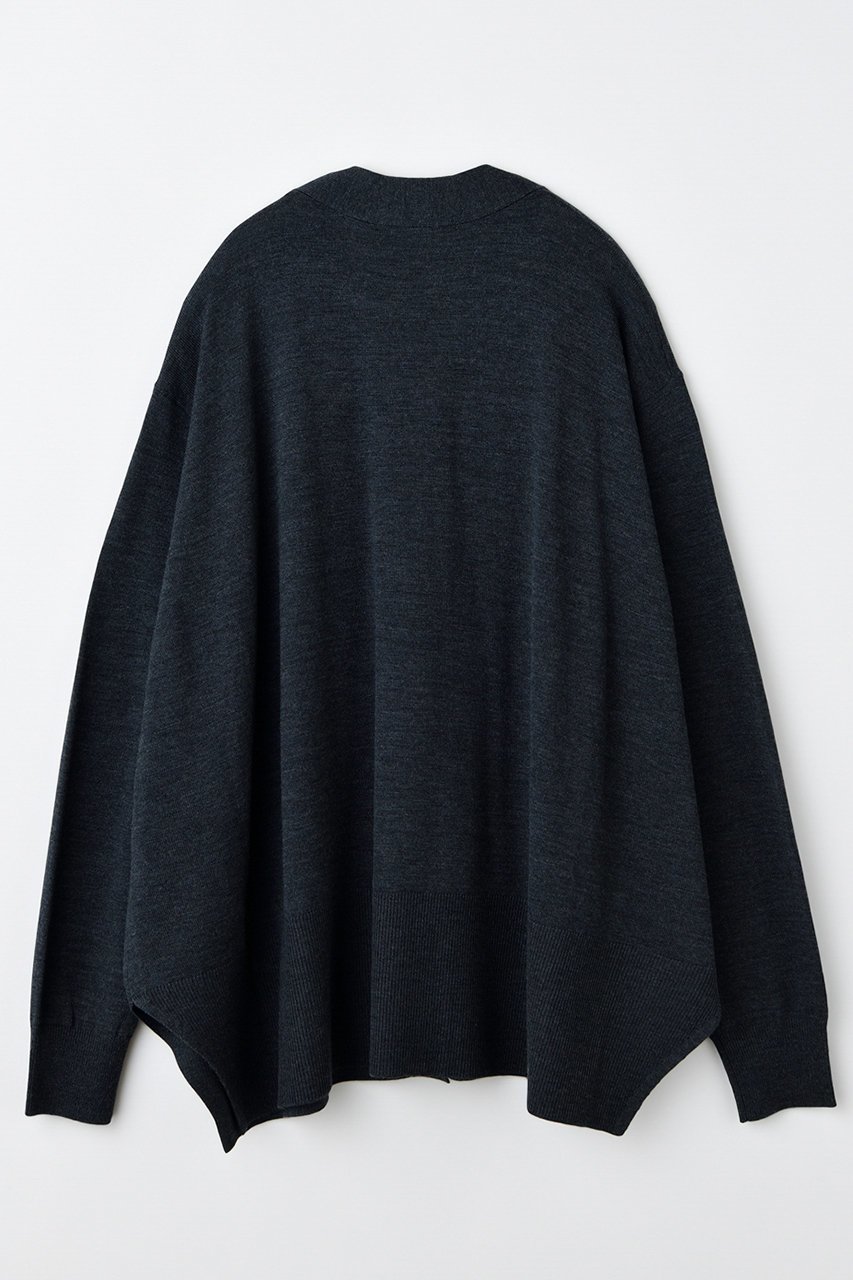 【エンフォルド/ENFOLD】のFLARE SILHOUETTE CARDIGAN カーディガン 人気、トレンドファッション・服の通販 founy(ファニー) 　ファッション　Fashion　レディースファッション　Fashion for Women　トップス・カットソー　Cut & Sew Tops　ニット　Knit Tops & Sweaters　カーディガン・羽織り　Layered Style Cardigans　なめらか　Smooth, Silky Texture　カーディガン　Cardigan, Knitwear　シンプル　Simple, Minimal　バランス　Balance, Style Balance　フレア　Flare, Flared　新作・新入荷　New Arrivals / New In　other-2|ID: prp329100004657369 ipo3291000000033704835