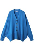【エンフォルド/ENFOLD】のFLARE SILHOUETTE CARDIGAN カーディガン ブルー|ID: prp329100004657369 ipo3291000000036565256