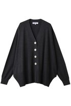 【エンフォルド/ENFOLD】のFLARE SILHOUETTE CARDIGAN カーディガン チャコールグレー|ID: prp329100004657369 ipo3291000000036565257