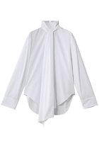 【バウト/BOWTE】のCOTTON BROAD KNOT LIKE BLOUSE/ブラウス ホワイト|ID:prp329100004657373