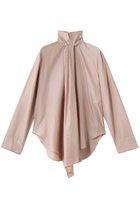【バウト/BOWTE】のNYLON SILK WASHER KNOT LIKE BLOUSE/ブラウス オールドピンク|ID:prp329100004657374