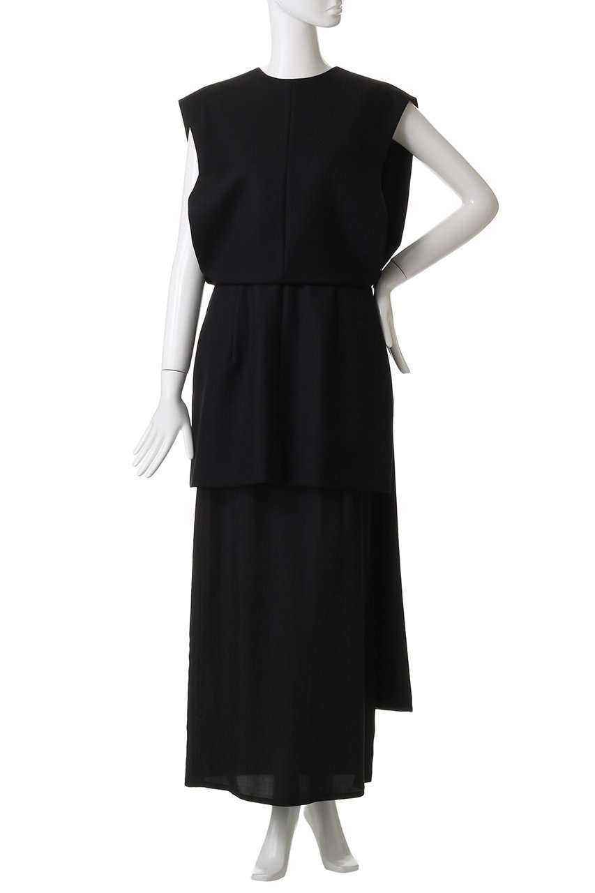 【バウト/BOWTE】のBLUEFACED WORSTED DRESS WITH LONG TRAIN/ドレス 人気、トレンドファッション・服の通販 founy(ファニー) 　ファッション　Fashion　レディースファッション　Fashion for Women　ワンピース　Dresses　フォーマル・パーティードレス・結婚式用ドレス　Elegant & Casual Dresses　チュニック　Tunic Tops & Dresses　2025年　2025　2025-2026秋冬・A/W　Autumn/Winter 2025–26 AW25–26　エレガント 上品　Elegant　チュニック　Tunic, Long Top　ドレス　Dress, One-Piece　ペチコート　Petticoat, Underskirt　ロング　Long, Long-Length　A/W・秋冬　Autumn/Winter　other-2|ID: prp329100004657375 ipo3291000000033704869