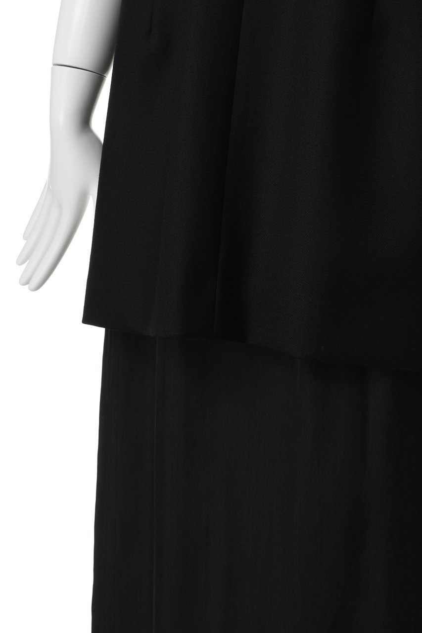 【バウト/BOWTE】のBLUEFACED WORSTED DRESS WITH LONG TRAIN/ドレス 人気、トレンドファッション・服の通販 founy(ファニー) 　ファッション　Fashion　レディースファッション　Fashion for Women　ワンピース　Dresses　フォーマル・パーティードレス・結婚式用ドレス　Elegant & Casual Dresses　チュニック　Tunic Tops & Dresses　2025年　2025　2025-2026秋冬・A/W　Autumn/Winter 2025–26 AW25–26　エレガント 上品　Elegant　チュニック　Tunic, Long Top　ドレス　Dress, One-Piece　ペチコート　Petticoat, Underskirt　ロング　Long, Long-Length　A/W・秋冬　Autumn/Winter　other-5|ID: prp329100004657375 ipo3291000000033704872