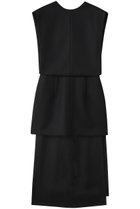 【バウト/BOWTE】のBLUEFACED WORSTED DRESS WITH LONG TRAIN/ドレス ブラック|ID:prp329100004657375