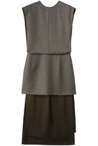 【バウト/BOWTE】のBLUEFACED WORSTED DRESS WITH LONG TRAIN/ドレス ダークオーツ|ID:prp329100004657375