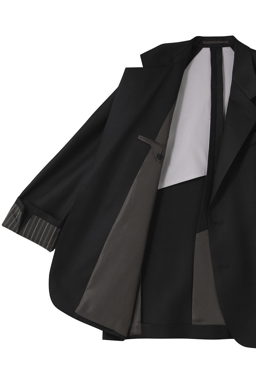 【バウト/BOWTE】のBLUEFACED WORSTED BLAZER/ブレザー 人気、トレンドファッション・服の通販 founy(ファニー) 　ファッション　Fashion　レディースファッション　Fashion for Women　アウター　Coat / Outerwear Collection　レディースジャケット・軽アウター　Jackets　2025年　2025　2025-2026秋冬・A/W　Autumn/Winter 2025–26 AW25–26　ジャケット　Jacket, Outerwear　スタンド　Stand Collar, Upright Stand　秋　Autumn　A/W・秋冬　Autumn/Winter　other-6|ID: prp329100004657377 ipo3291000000033690568