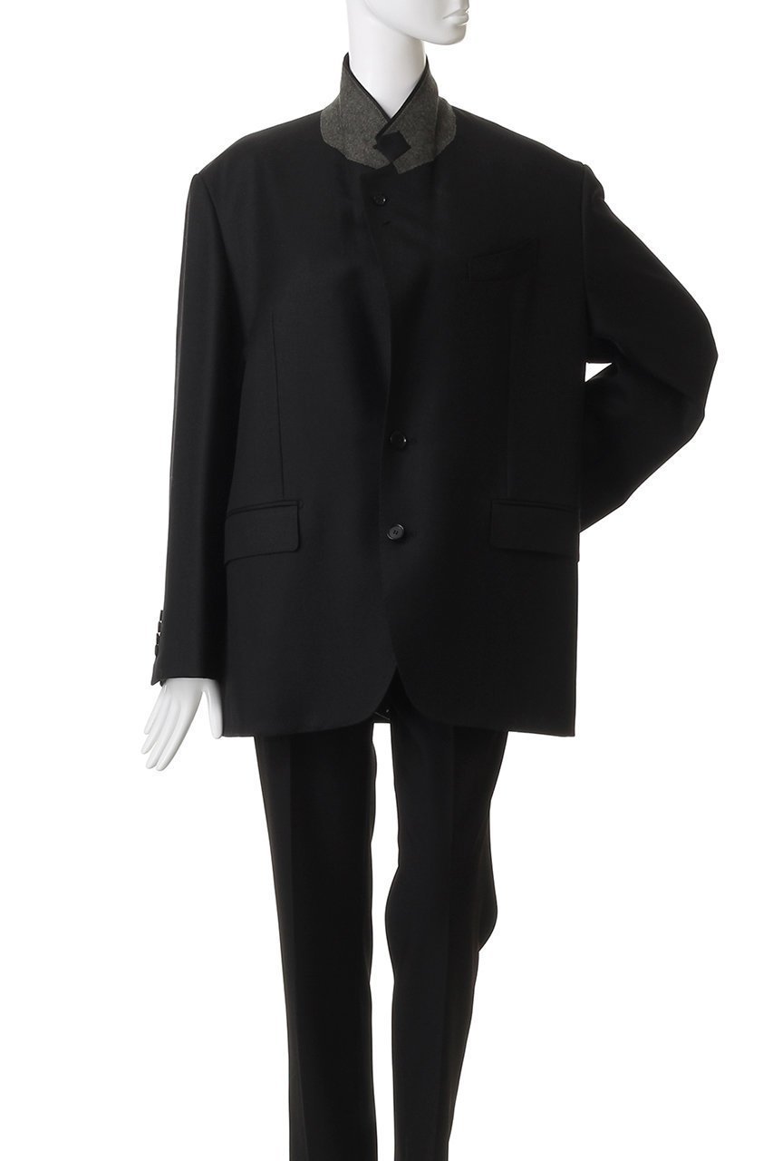 【バウト/BOWTE】のBLUEFACED WORSTED BLAZER/ブレザー 人気、トレンドファッション・服の通販 founy(ファニー) 　ファッション　Fashion　レディースファッション　Fashion for Women　アウター　Coat / Outerwear Collection　レディースジャケット・軽アウター　Jackets　2025年　2025　2025-2026秋冬・A/W　Autumn/Winter 2025–26 AW25–26　ジャケット　Jacket, Outerwear　スタンド　Stand Collar, Upright Stand　秋　Autumn　A/W・秋冬　Autumn/Winter　other-7|ID: prp329100004657377 ipo3291000000033690569