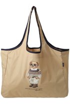 【ポロラルフローレン/POLO RALPH LAUREN】のポケッタブルレインバッグシーズナルベアプリント 人気、トレンドファッション・服の通販 founy(ファニー) ファッション Fashion レディースファッション Fashion for Women バッグ Bags コンパクト Compact, Small Size 新作・新入荷 New Arrivals / New In 軽量 Lightweight, Ultra Light thumbnail ベージュ|ID: prp329100004657379 ipo3291000000033704904