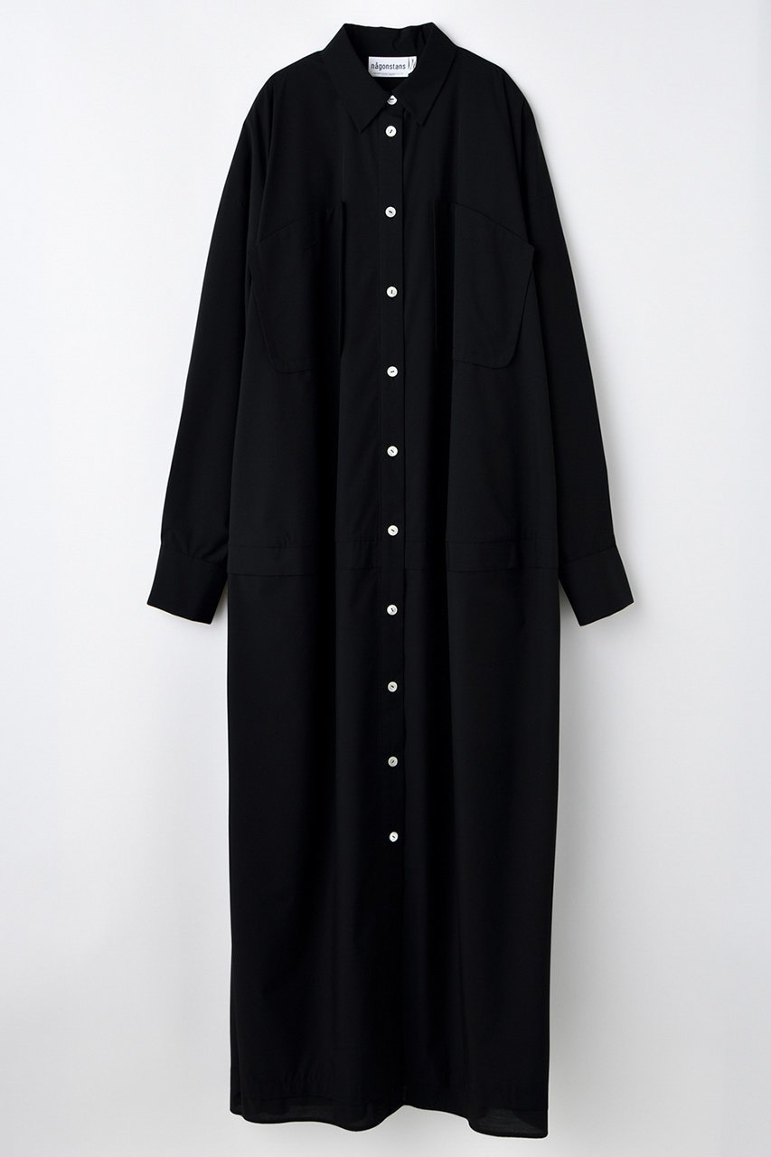 【ナゴンスタンス/nagonstans】のcocoon shirt dress ドレス インテリア・キッズ・メンズ・レディースファッション・服の通販 founy(ファニー) ファッション Fashion レディースファッション Fashion for Women ワンピース Dresses フォーマル・パーティードレス・結婚式用ドレス Elegant & Casual Dresses チュニック Tunic Tops & Dresses なめらか Smooth, Silky Texture シンプル Simple, Minimal チュニック Tunic, Long Top ドレス Dress, One-Piece ブロード Broadcloth, Fine Cotton ポケット Pocket, Pocket Detail リラックス Relax, Relaxed Fit ロング Long, Long-Length Black|ID: prp329100004657386 ipo3291000000033704939