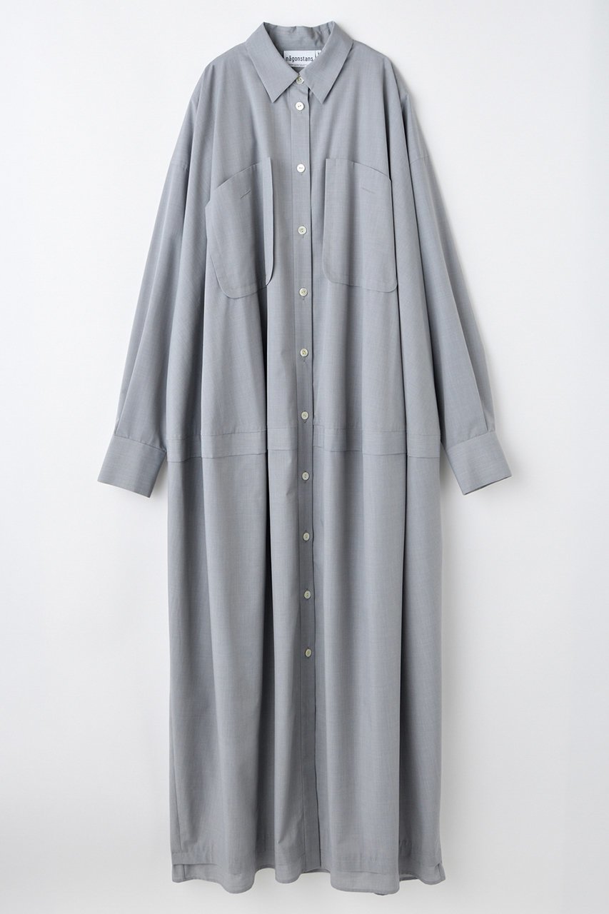 【ナゴンスタンス/nagonstans】のcocoon shirt dress ドレス インテリア・キッズ・メンズ・レディースファッション・服の通販 founy(ファニー) ファッション Fashion レディースファッション Fashion for Women ワンピース Dresses フォーマル・パーティードレス・結婚式用ドレス Elegant & Casual Dresses チュニック Tunic Tops & Dresses なめらか Smooth, Silky Texture シンプル Simple, Minimal チュニック Tunic, Long Top ドレス Dress, One-Piece ブロード Broadcloth, Fine Cotton ポケット Pocket, Pocket Detail リラックス Relax, Relaxed Fit ロング Long, Long-Length Wolf|ID: prp329100004657386 ipo3291000000033704941