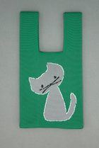 【ビーピービーピー/bpbp】の【北村人 】ニットミニマルシェバッグ グレーの猫|ID: prp329100004657388 ipo3291000000035475069