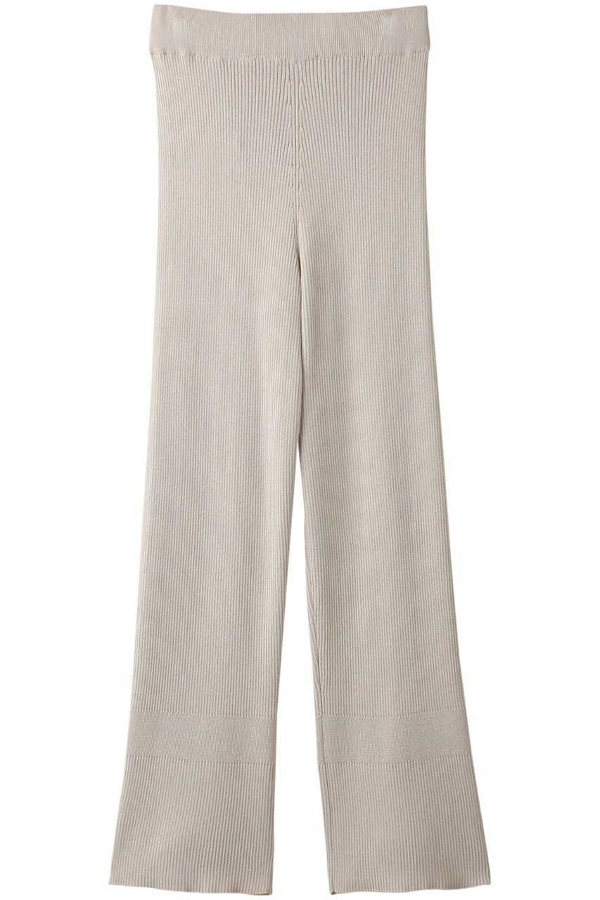 【カオス/Chaos】の【SEEALL】リブニットパンツ インテリア・キッズ・メンズ・レディースファッション・服の通販 founy(ファニー) 　ファッション　Fashion　レディースファッション　Fashion for Women　パンツ　Pants & Trousers　シルク　Silk, 100% Silk　シンプル　Simple, Minimal　セットアップ　Set-Up, Coordinated Outfit　モカ|ID: prp329100004657389 ipo3291000000033704961