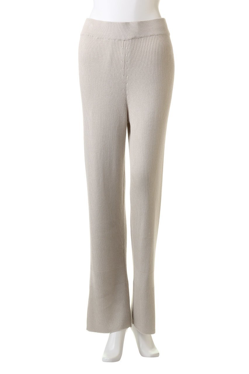 【カオス/Chaos】の【SEEALL】リブニットパンツ 人気、トレンドファッション・服の通販 founy(ファニー) 　ファッション　Fashion　レディースファッション　Fashion for Women　パンツ　Pants & Trousers　シルク　Silk, 100% Silk　シンプル　Simple, Minimal　セットアップ　Set-Up, Coordinated Outfit　other-2|ID: prp329100004657389 ipo3291000000033704962