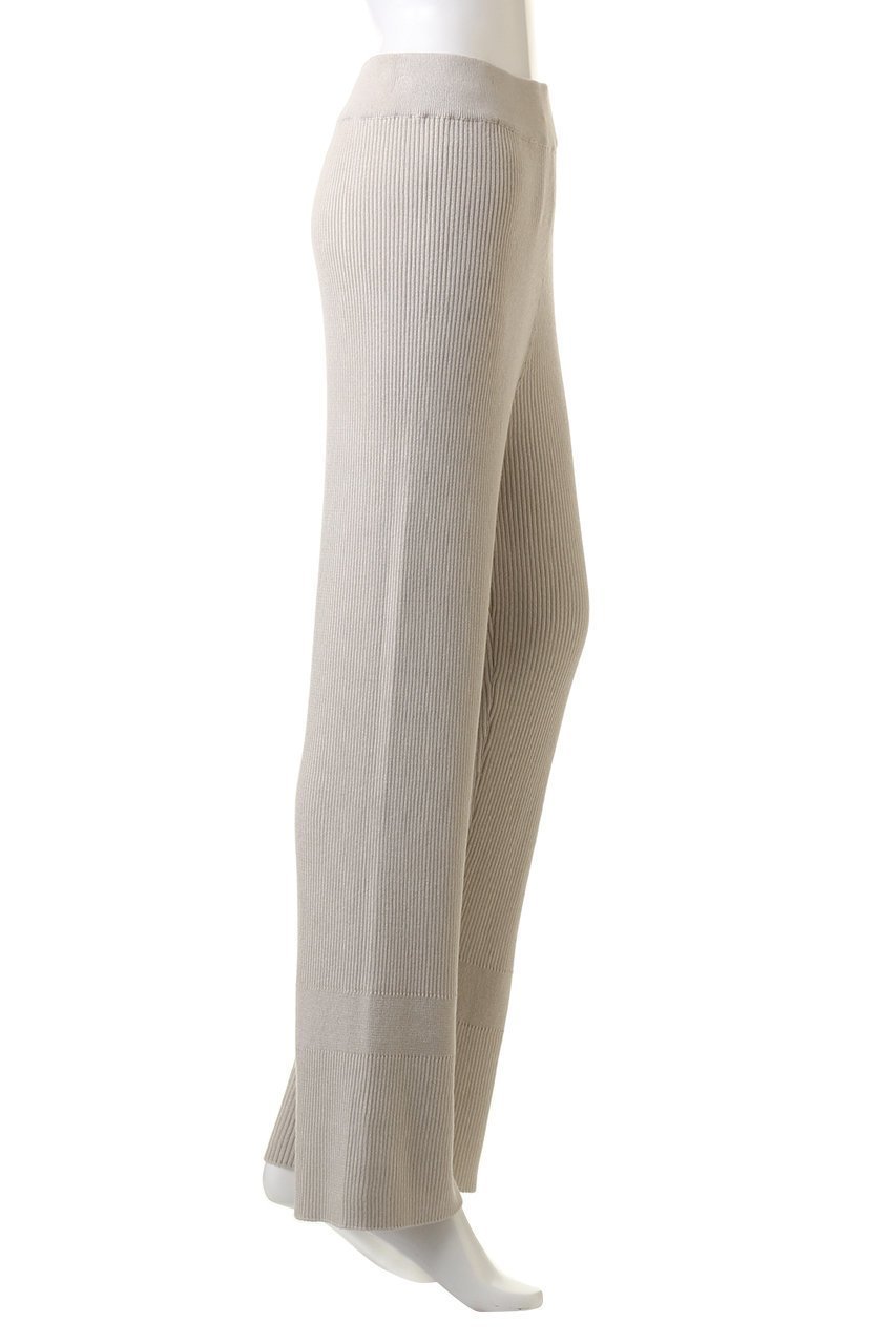 【カオス/Chaos】の【SEEALL】リブニットパンツ 人気、トレンドファッション・服の通販 founy(ファニー) 　ファッション　Fashion　レディースファッション　Fashion for Women　パンツ　Pants & Trousers　シルク　Silk, 100% Silk　シンプル　Simple, Minimal　セットアップ　Set-Up, Coordinated Outfit　other-3|ID: prp329100004657389 ipo3291000000033704963
