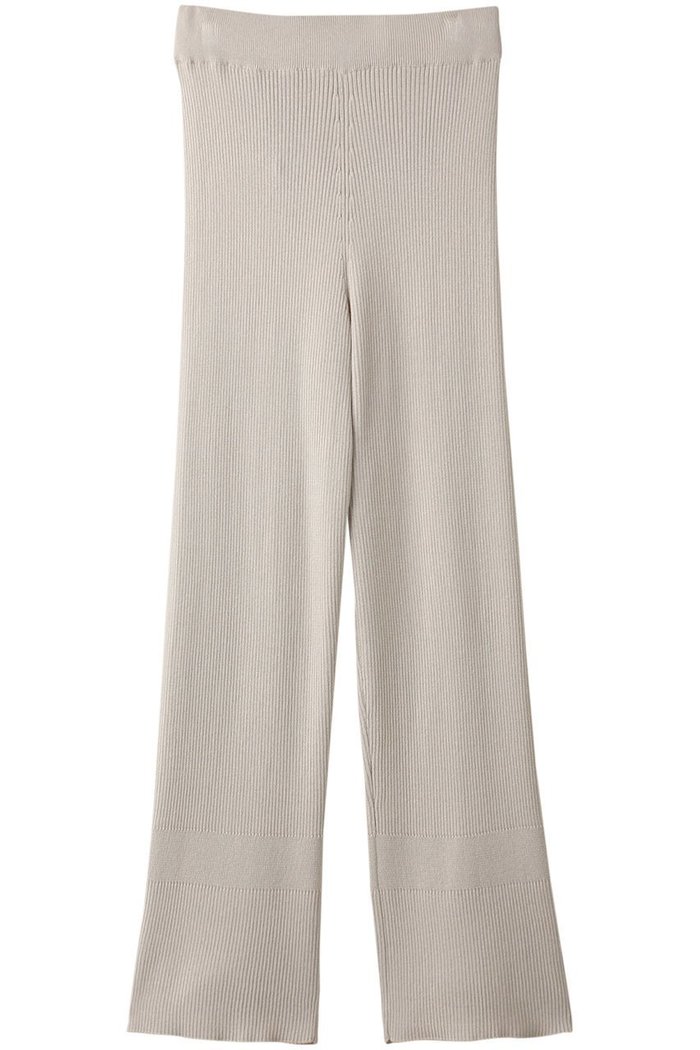 【カオス/Chaos】の【SEEALL】リブニットパンツ インテリア・キッズ・メンズ・レディースファッション・服の通販 founy(ファニー) https://founy.com/ ファッション Fashion レディースファッション Fashion for Women パンツ Pants & Trousers シルク Silk, 100% Silk シンプル Simple, Minimal セットアップ Set-Up, Coordinated Outfit |ID: prp329100004657389 ipo3291000000035475100