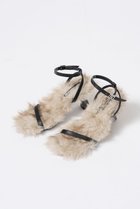 【プランク プロジェクト/PRANK PROJECT】のナローストラップファーサンダル / Narrow Strap Fur Sandals MLT(マルチカラー)|ID: prp329100004657390 ipo3291000000033690645