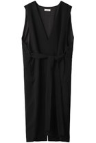 【ジェイドット/j.】の二重織りエアVネックワンピース ブラック|ID: prp329100004657393 ipo3291000000035969229