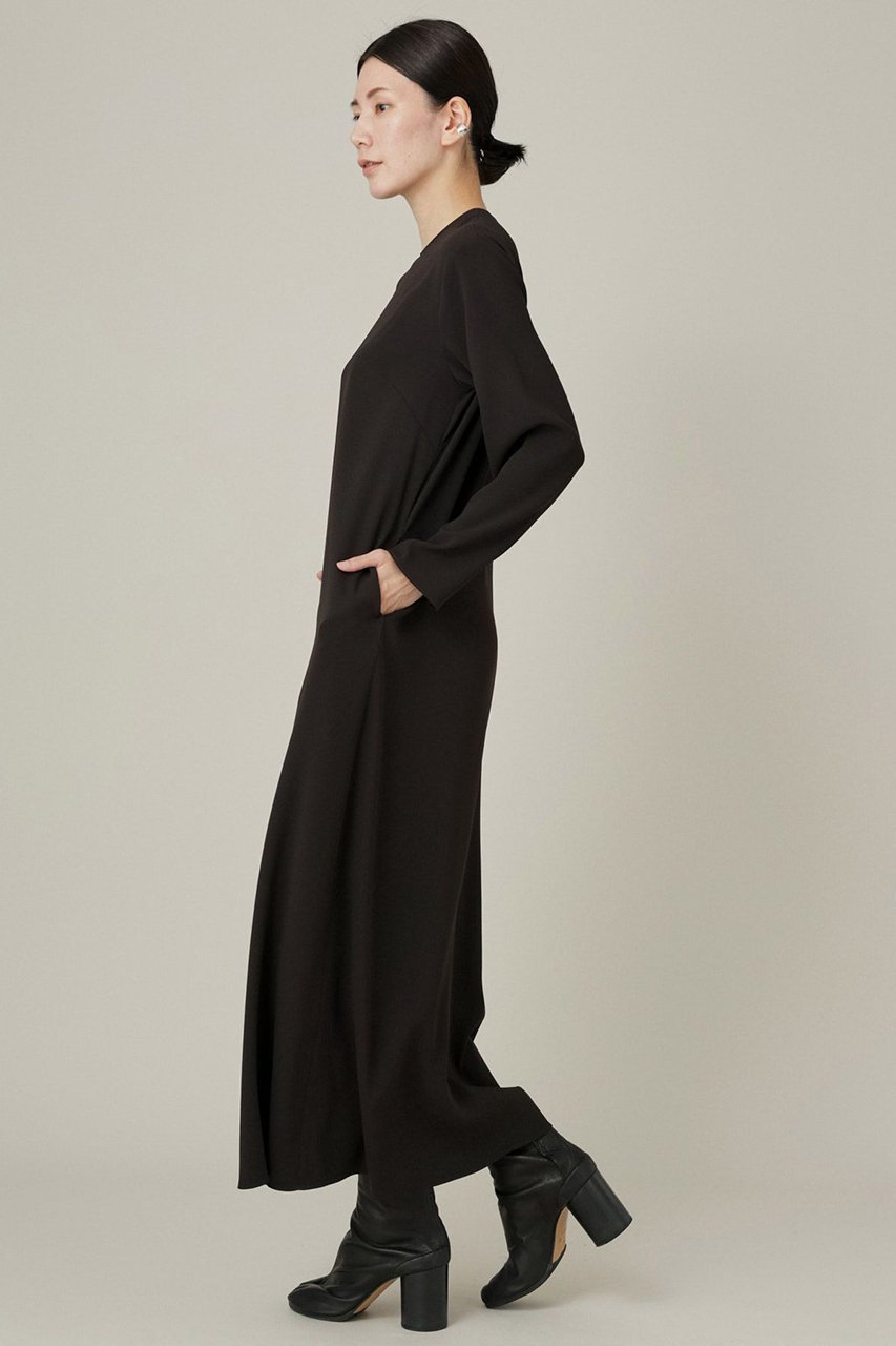 【カレンソロジー/Curensology】のバックサテンナローワンピース 人気、トレンドファッション・服の通販 founy(ファニー) 　ファッション　Fashion　レディースファッション　Fashion for Women　ワンピース　Dresses　チュニック　Tunic Tops & Dresses　おすすめ　Recommended / Our Picks　サテン　Satin, Glossy Fabric　ショート　Short, Short Length　シンプル　Simple, Minimal　チュニック　Tunic, Long Top　バランス　Balance, Style Balance　ベスト　Vest, Waistcoat　ロング　Long, Long-Length　other-2|ID: prp329100004657394 ipo3291000000033705083