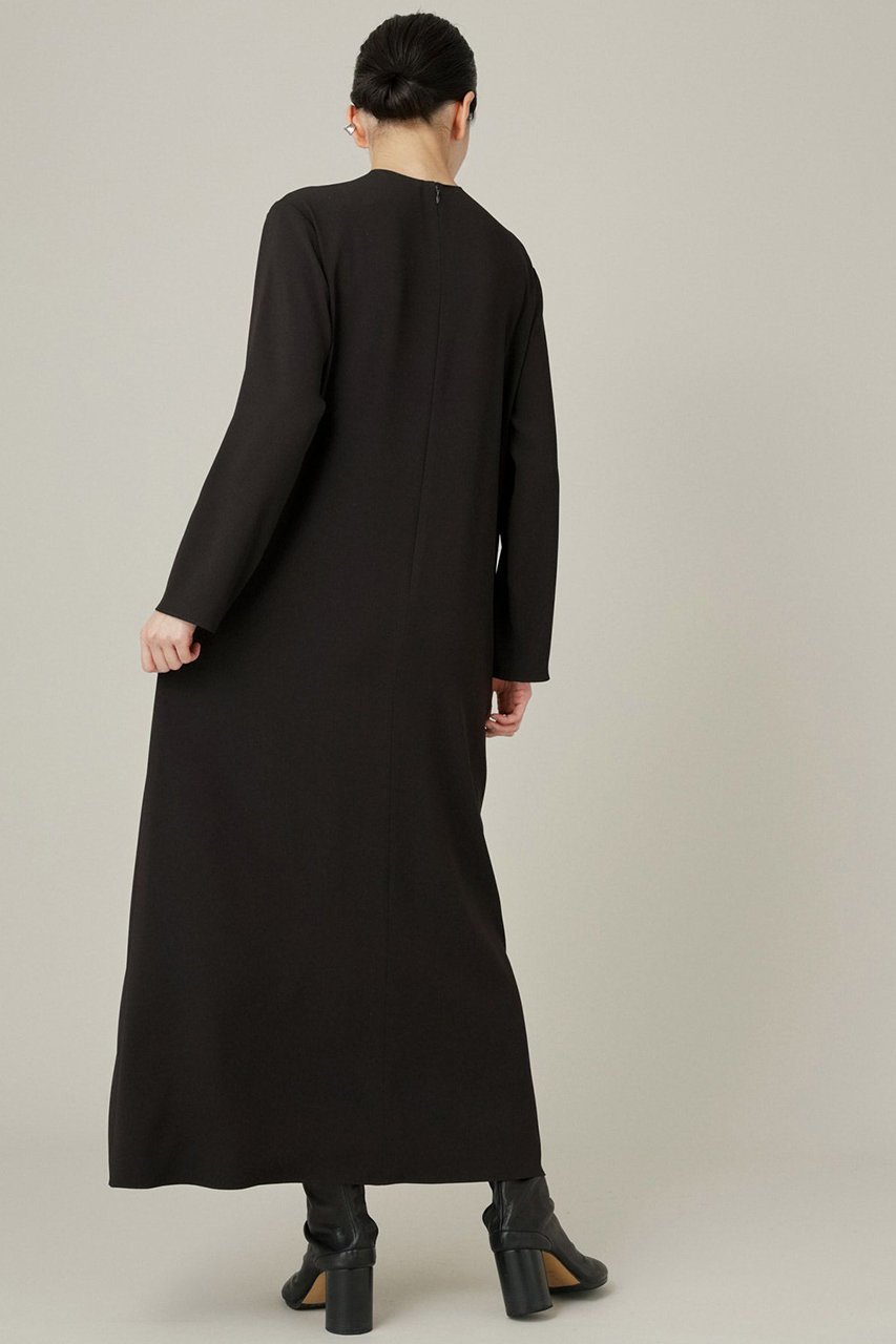 【カレンソロジー/Curensology】のバックサテンナローワンピース 人気、トレンドファッション・服の通販 founy(ファニー) 　ファッション　Fashion　レディースファッション　Fashion for Women　ワンピース　Dresses　チュニック　Tunic Tops & Dresses　おすすめ　Recommended / Our Picks　サテン　Satin, Glossy Fabric　ショート　Short, Short Length　シンプル　Simple, Minimal　チュニック　Tunic, Long Top　バランス　Balance, Style Balance　ベスト　Vest, Waistcoat　ロング　Long, Long-Length　other-3|ID: prp329100004657394 ipo3291000000033705084