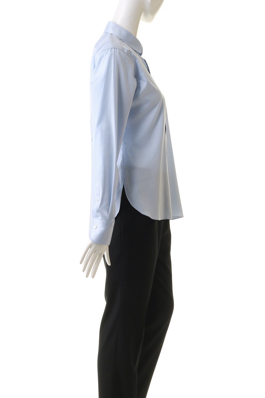 【ブリル/BRILL】のコットン ツイル シャツ 人気、トレンドファッション・服の通販 founy(ファニー) 　ファッション　Fashion　レディースファッション　Fashion for Women　トップス・カットソー　Cut & Sew Tops　シャツ・ブラウス・オフィスカジュアル　Elegant Blouses & Button-Ups　なめらか　Smooth, Silky Texture　コンパクト　Compact, Small Size　シンプル　Simple, Minimal　スリーブ　Sleeve, Long Sleeve / Short Sleeve　ツイル　Twist, Twisted Detail　マニッシュ　Mannish, Boyish　ロング　Long, Long-Length　other-3|ID: prp329100004657396 ipo3291000000033705128