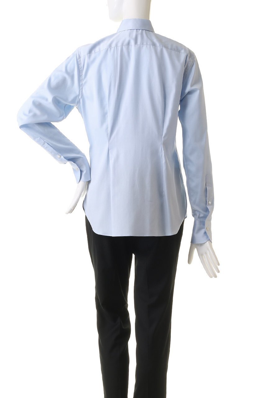 【ブリル/BRILL】のコットン ツイル シャツ 人気、トレンドファッション・服の通販 founy(ファニー) 　ファッション　Fashion　レディースファッション　Fashion for Women　トップス・カットソー　Cut & Sew Tops　シャツ・ブラウス・オフィスカジュアル　Elegant Blouses & Button-Ups　なめらか　Smooth, Silky Texture　コンパクト　Compact, Small Size　シンプル　Simple, Minimal　スリーブ　Sleeve, Long Sleeve / Short Sleeve　ツイル　Twist, Twisted Detail　マニッシュ　Mannish, Boyish　ロング　Long, Long-Length　other-4|ID: prp329100004657396 ipo3291000000033705129