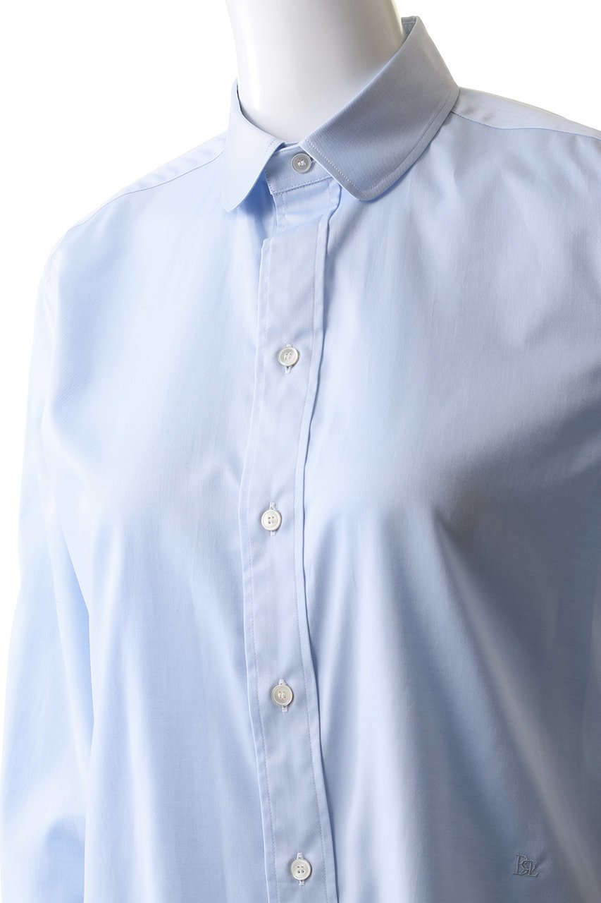 【ブリル/BRILL】のコットン ツイル シャツ 人気、トレンドファッション・服の通販 founy(ファニー) 　ファッション　Fashion　レディースファッション　Fashion for Women　トップス・カットソー　Cut & Sew Tops　シャツ・ブラウス・オフィスカジュアル　Elegant Blouses & Button-Ups　なめらか　Smooth, Silky Texture　コンパクト　Compact, Small Size　シンプル　Simple, Minimal　スリーブ　Sleeve, Long Sleeve / Short Sleeve　ツイル　Twist, Twisted Detail　マニッシュ　Mannish, Boyish　ロング　Long, Long-Length　other-5|ID: prp329100004657396 ipo3291000000033705130